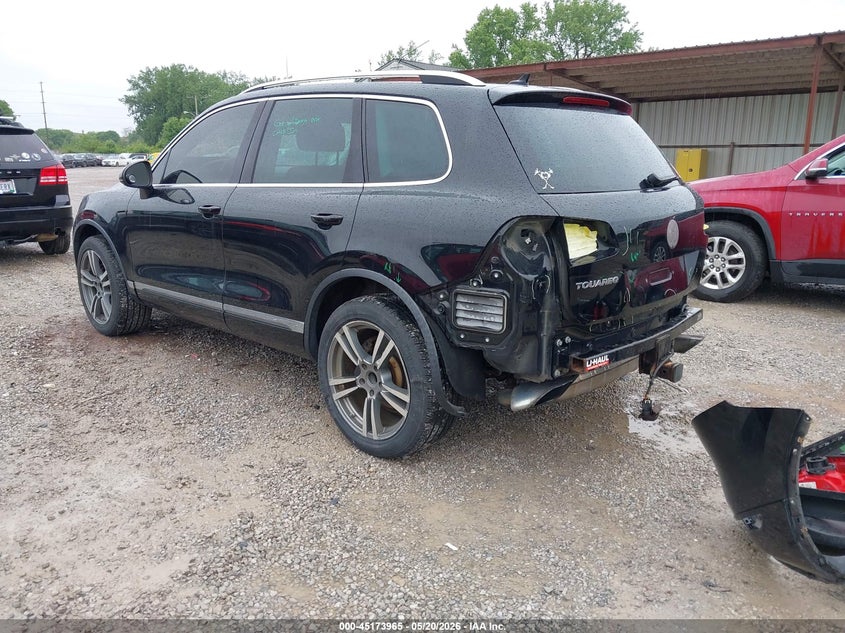 Vin: wvgef9bp8cd007287, lot: 45671651, volkswagen touareg vr6 lux 20123