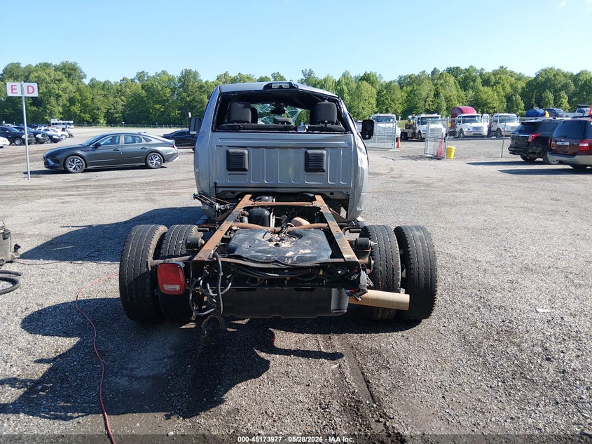 2022 Ram 3500 Ram Chassis Tradesman/Slt/Laramie/Limited grey Lot 111045173977 Vin 3C7WRTCL7NG243091