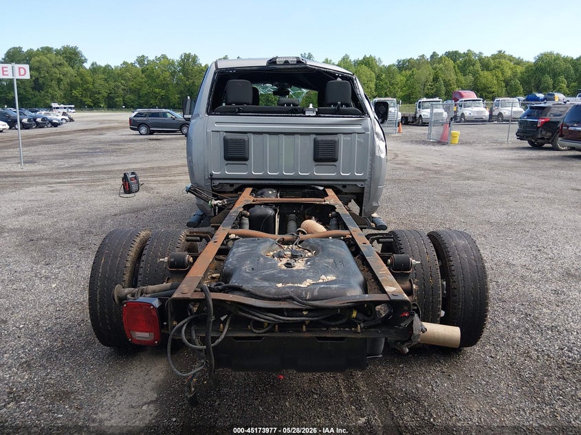 2022 Ram 3500 Ram Chassis Tradesman/Slt/Laramie/Limited grey Lot 111045173977 Vin 3C7WRTCL7NG243091