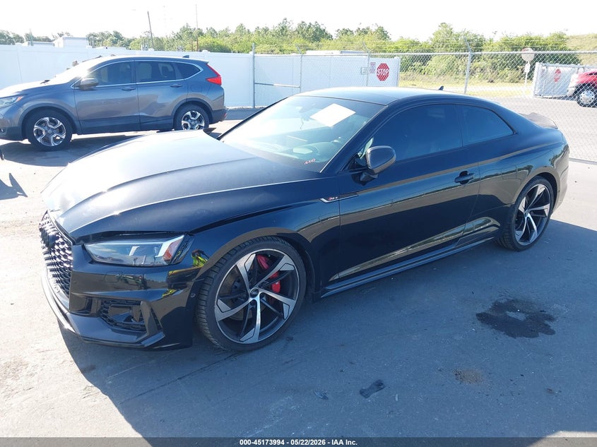 Vin: wuapwaf58ka903566, lot: 45671680, audi rs 5 2.9t 20192