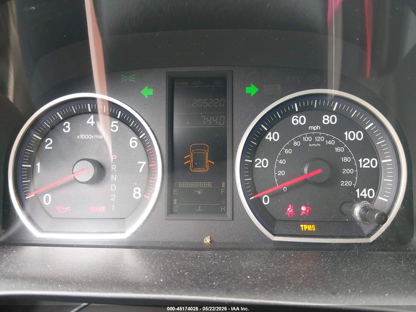 2008 HONDA CR-V auction photo 7