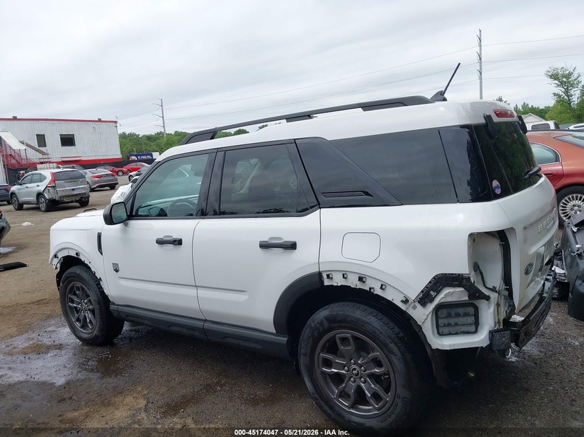 2022 Ford Bronco Sport Big Bend VIN: 3FMCR9B69NRD69824 Lot: 45174047
