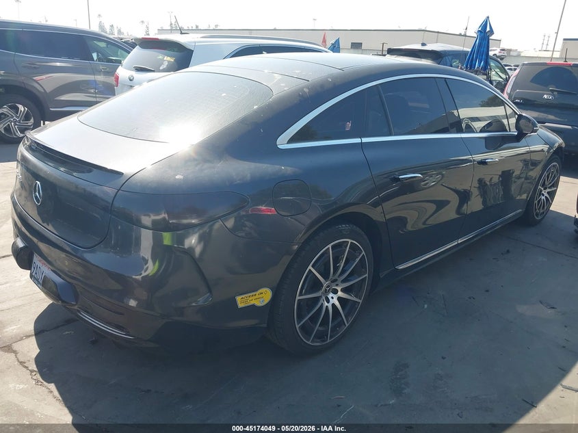 Vin: w1kcg2db3na007614, lot: 45671735, mercedes-benz eqs 450+ 20224