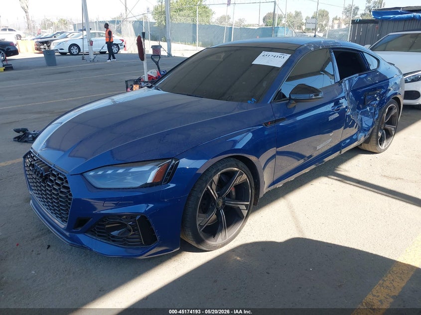 Vin: wuaawcf55ra900636, lot: 45671879, audi rs 5 sportback tfsi quattro tiptronic 20242