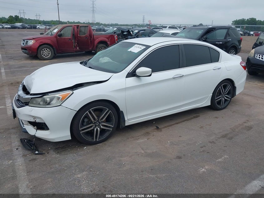 2017 Honda Accord Sport Se 1HGCR2F10HA142161 photo 1