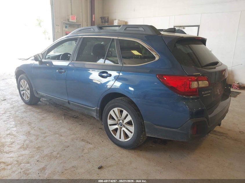 Vin: 4s4bsafc6k3260524, lot: 45671942, subaru outback 2.5i premium 20193