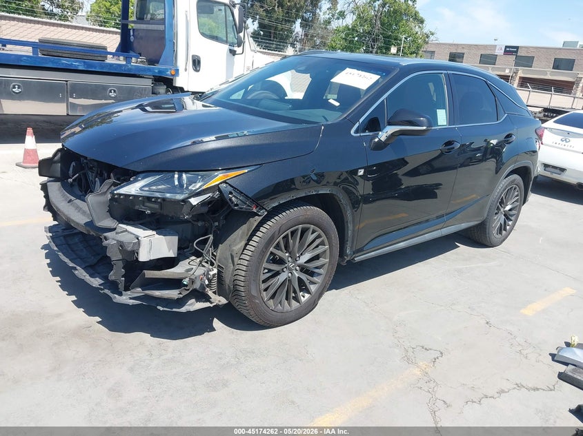 Vin: 2t2bzmca5jc139327, lot: 45671948, lexus rx 350 f sport 20182