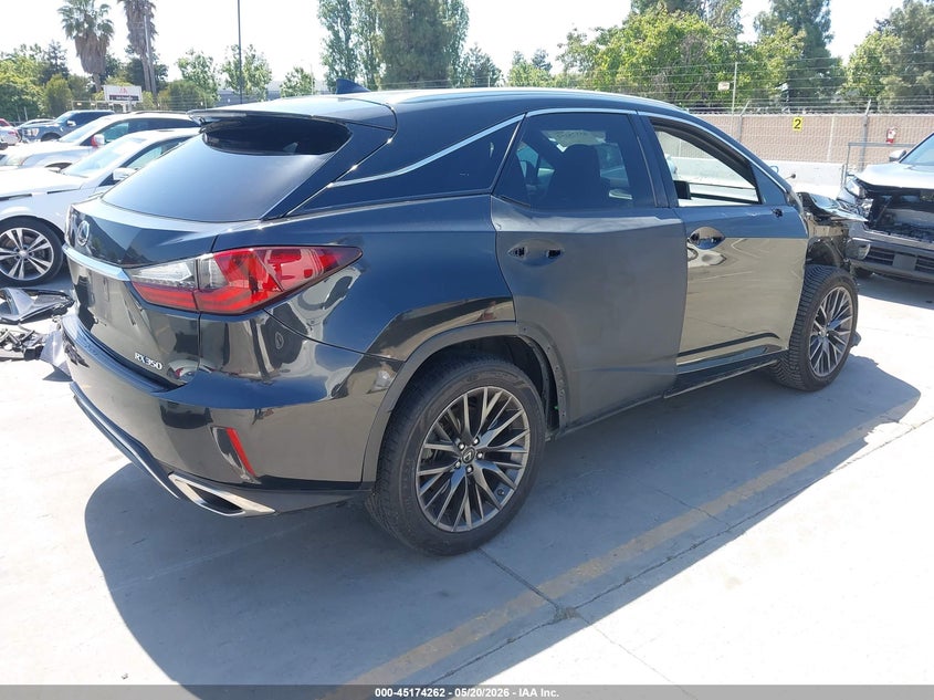Vin: 2t2bzmca5jc139327, lot: 45671948, lexus rx 350 f sport 20184