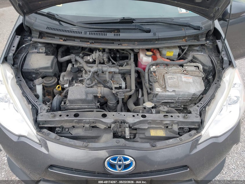 2014 Toyota Prius C Two VIN: JTDKDTB36E1567692 Lot: 45174287