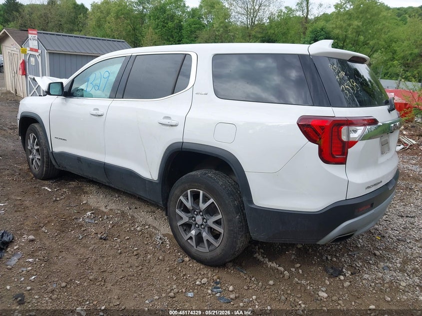 Vin: 1gkknrl49pz243538, lot: 45672014, gmc acadia awd sle 20233