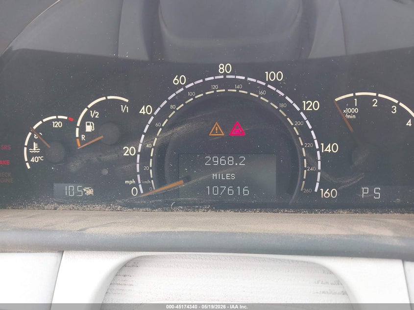 2002 Mercedes-Benz Cl 600 VIN: WDBPJ78J32A020076 Lot: 45174340