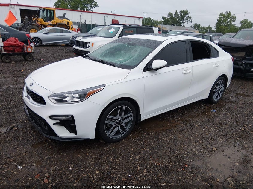 Vin: 3kpf34ad1ke063855, lot: 45672027, kia forte s 20192