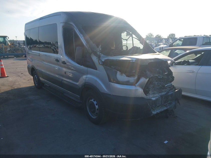 Vin: 1fbzx2cg7fkb30897, lot: 45672030, ford transit-350 xl 2015 img_1