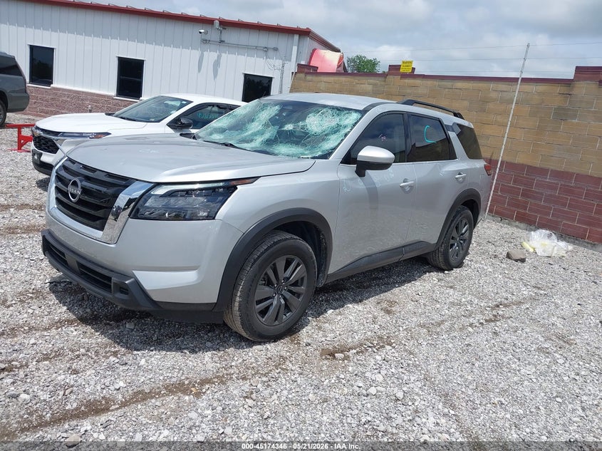 2023 Nissan Pathfinder Sv 4wd 5N1DR3BC2PC250618 photo 1