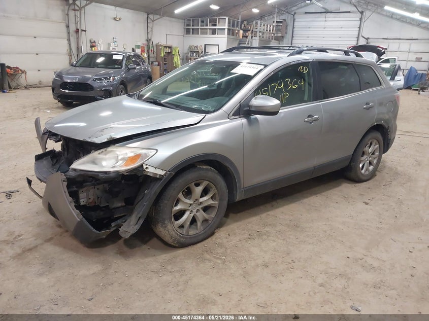 Vin: jm3tb3cv7b0309801, lot: 45672050, mazda cx-9 touring 20112
