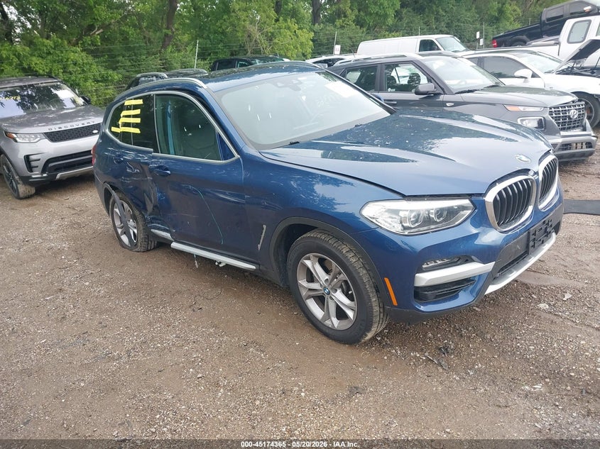 Vin: 5uxty5c02m9e07061, lot: 45672051, bmw x3 xdrive30i 2021 img_1