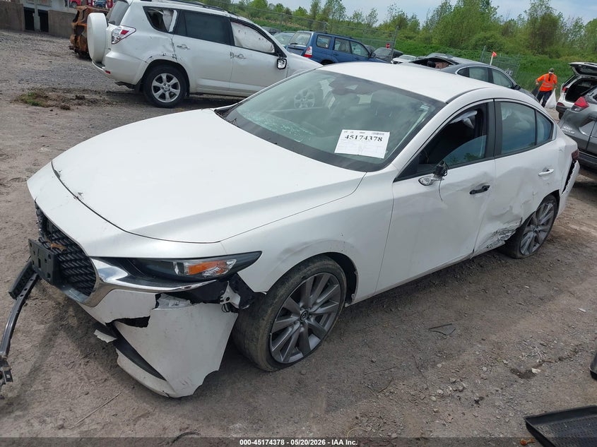 Vin: 3mzbpbcmxlm125973, lot: 45672064, mazda mazda3 select package 20202