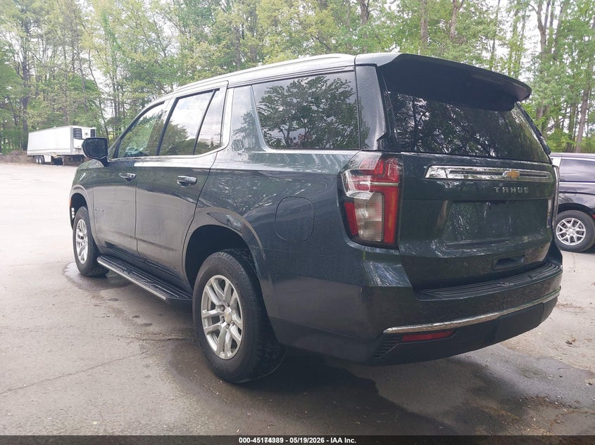 Vin: 1gnskmed3mr301196, lot: 45672075, chevrolet tahoe 4wd ls 20213