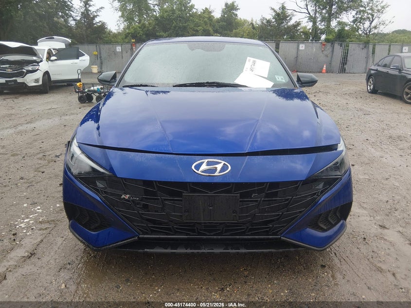 VIN KMHLR4AF3PU534024 2023 HYUNDAI ELANTRA N LINE