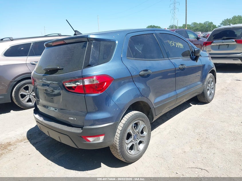 Vin: maj6s3fl5mc432133, lot: 45672131, ford ecosport s 20214