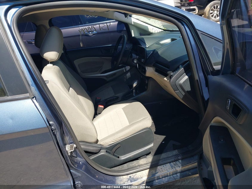 VIN MAJ6S3FL5MC432133 2021 FORD ECOSPORT S