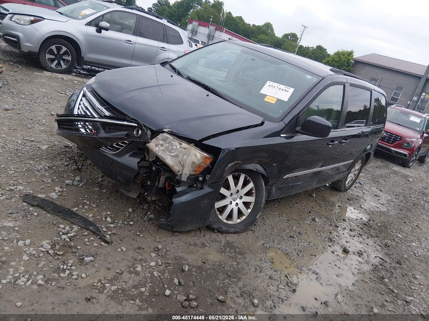 Vin: 2c4rc1bg9dr797505, lot: 45672132, chrysler town & country touring 20132