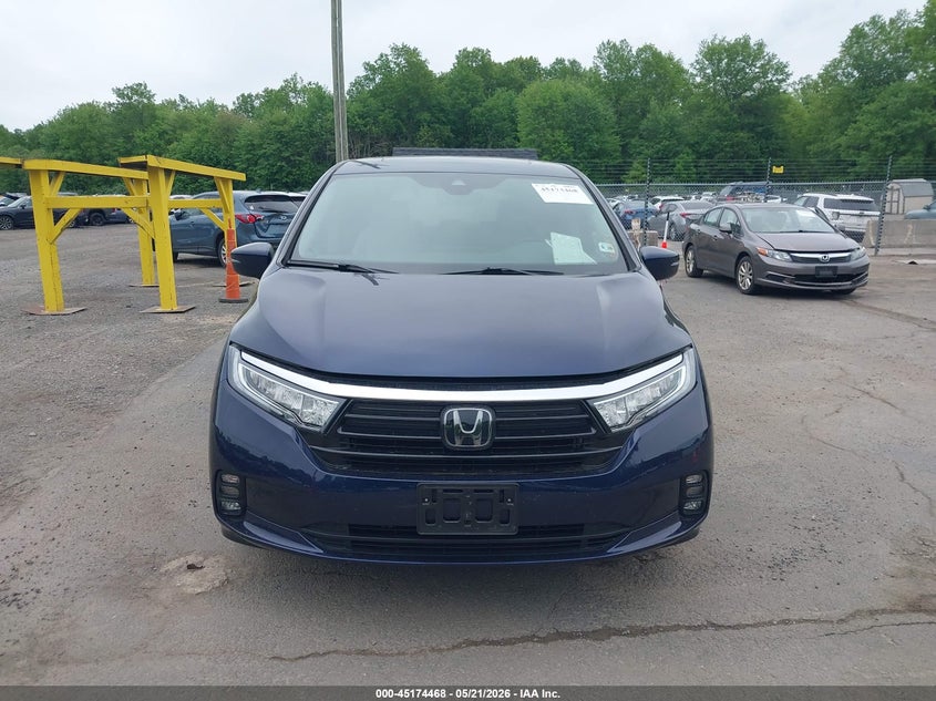 VIN 5FNRL6H74NB020277 2022 HONDA ODYSSEY EX-L
