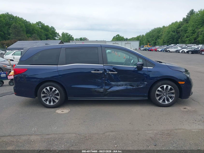 VIN 5FNRL6H74NB020277 2022 HONDA ODYSSEY EX-L
