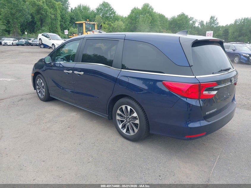 VIN 5FNRL6H74NB020277 2022 HONDA ODYSSEY EX-L