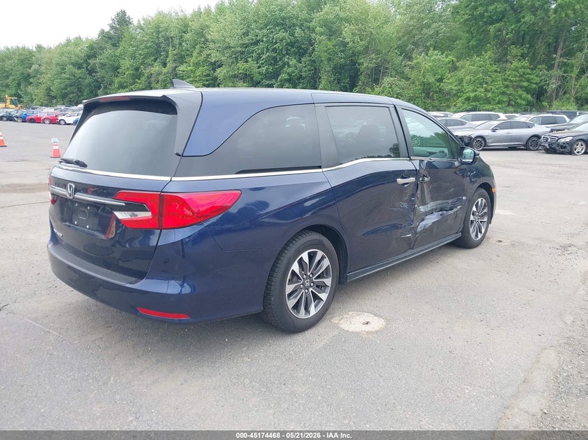 VIN 5FNRL6H74NB020277 2022 HONDA ODYSSEY EX-L