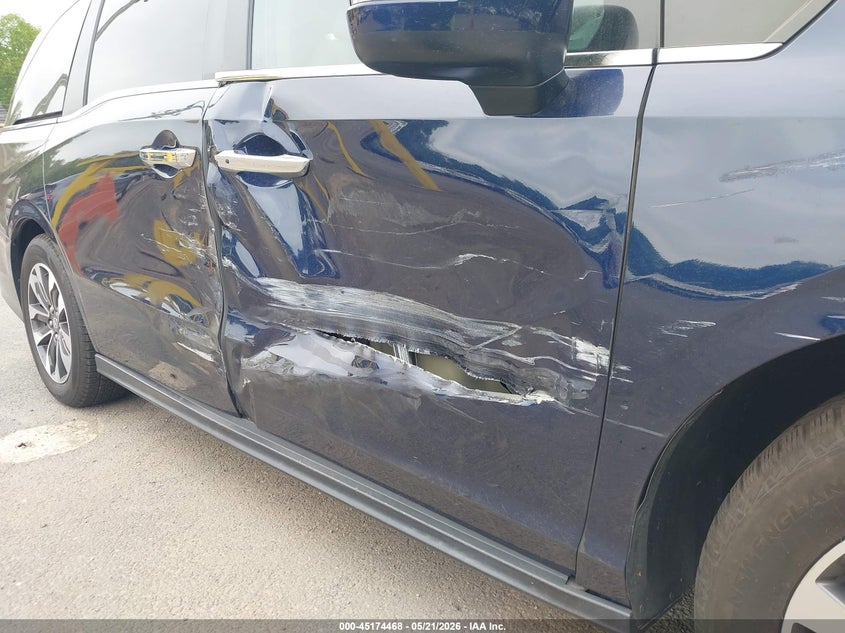 VIN 5FNRL6H74NB020277 2022 HONDA ODYSSEY EX-L