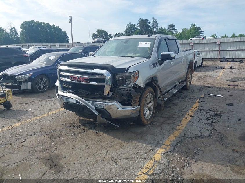 Vin: 3gtp8bed5kg193095, lot: 45672168, gmc sierra 1500 sle 20192