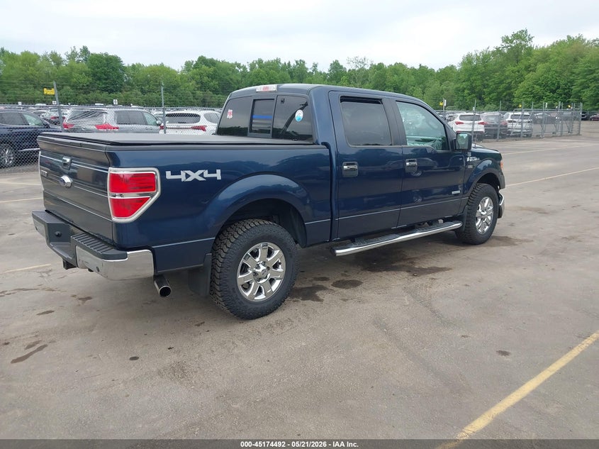 Vin: 1ftfw1et0dkd76533, lot: 45672178, ford f-150 xlt 20134