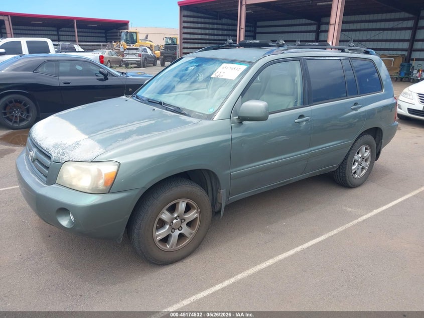 2006 TOYOTA HIGHLANDER auction photo 2