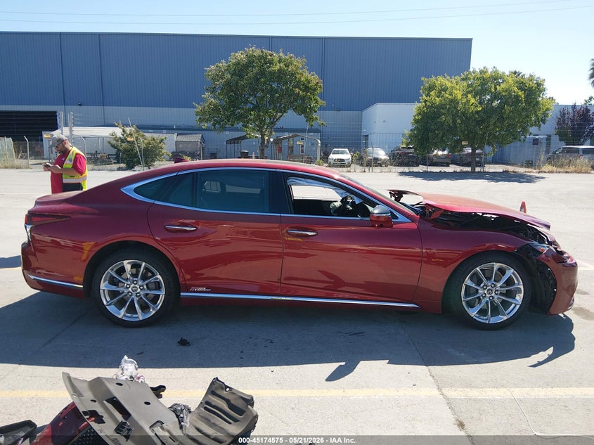 2020 Lexus Ls 500H VIN: JTHEYLFF3L5010135 Lot: 45174575