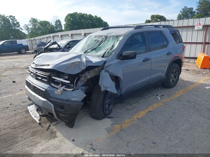 Vin: 5fnyf9h30tb026723, lot: 45672267, honda passport awd rtl/awd rtl blackout/awd rtl towing 20262
