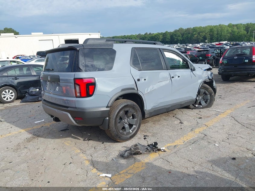 Vin: 5fnyf9h30tb026723, lot: 45672267, honda passport awd rtl/awd rtl blackout/awd rtl towing 20264