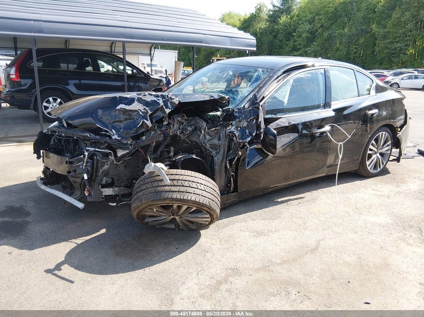 Vin: jn1ev7cr8mm751200, lot: 45672292, infiniti q50 sensory awd 20212