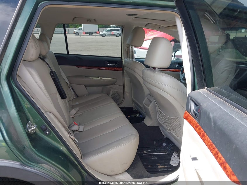 2012 Subaru Outback 3.6 3.6R Limited green Lot 111045174625 Vin 4S4BRDKC7C2203596