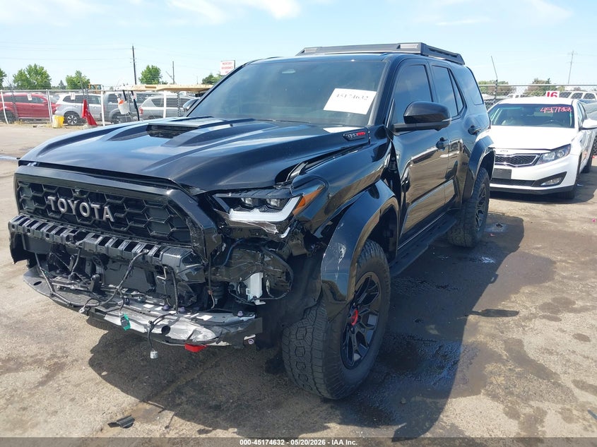 Vin: jtevb5br2s5019952, lot: 45672318, toyota 4runner hybrid trd pro 20252
