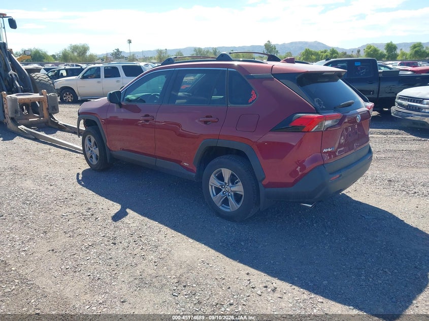 Vin: jtmlwrfv6sd283468, lot: 45672375, toyota rav4 hybrid le 20253