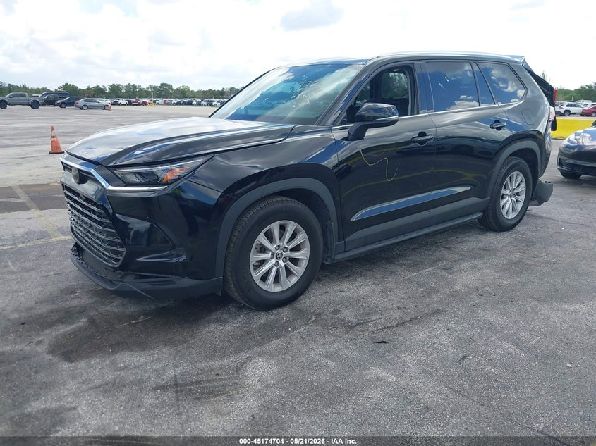 Vin: 5tdaaab55ss077561, lot: 45672390, toyota grand highlander xle 20252