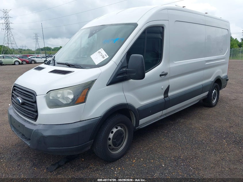 Vin: 1ftnr2cm9fka06155, lot: 45672395, ford transit-250 20152