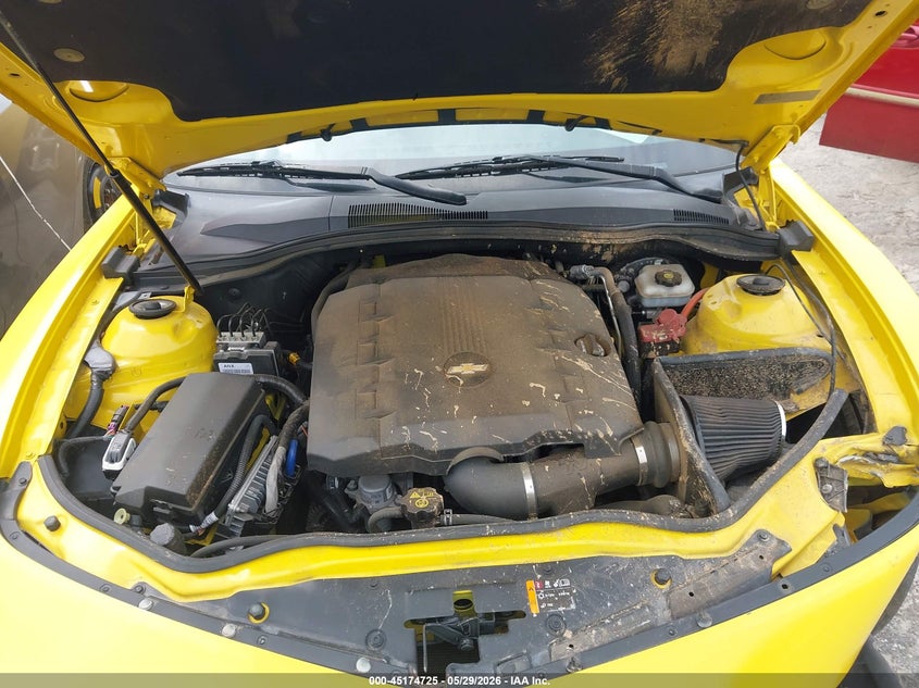2012 Chevrolet Camaro 3.6 1Lt yellow Lot 111045174725 Vin 2G1FB1E34C9176291
