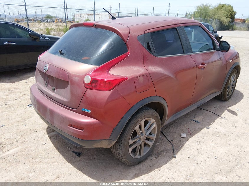 2012 Nissan Juke 1.6 S brown Lot 111045174740 Vin JN8AF5MR3CT100755