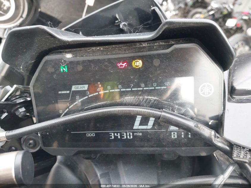 2023 Yamaha Yzfr7 VIN: JYARM38E5PA008530 Lot: 45174833