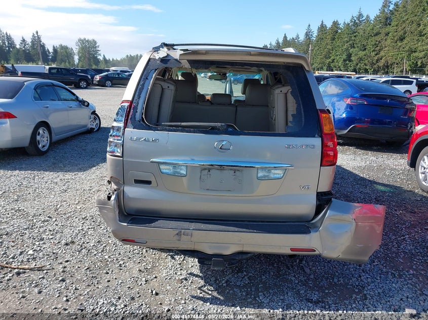 2004 Lexus Gx 470 VIN: JTJBT20X240058493 Lot: 45174846