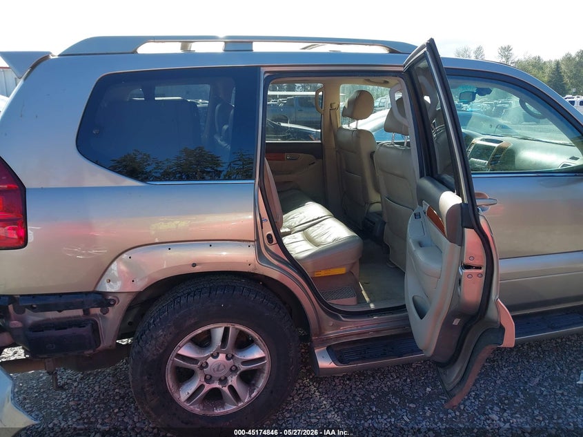 2004 Lexus Gx 470 VIN: JTJBT20X240058493 Lot: 45174846