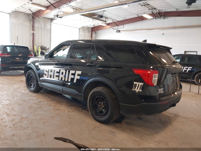 Vin: 1fm5k8ab7rga25833, lot: 45672537, ford police interceptor utility 20243