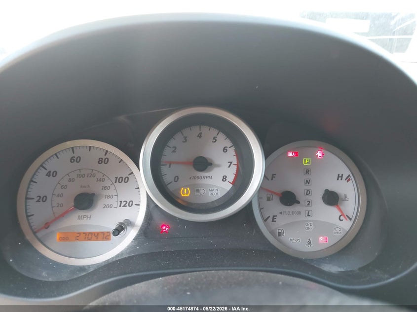 2005 TOYOTA RAV 4 SPORT UTILITY VEHICLE 2.4L I-4 DOHC, VVT, 161HP